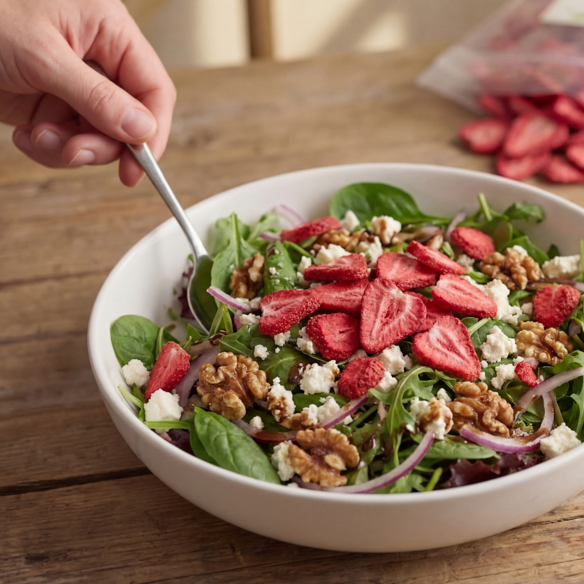 Fresa liofilizada 350g