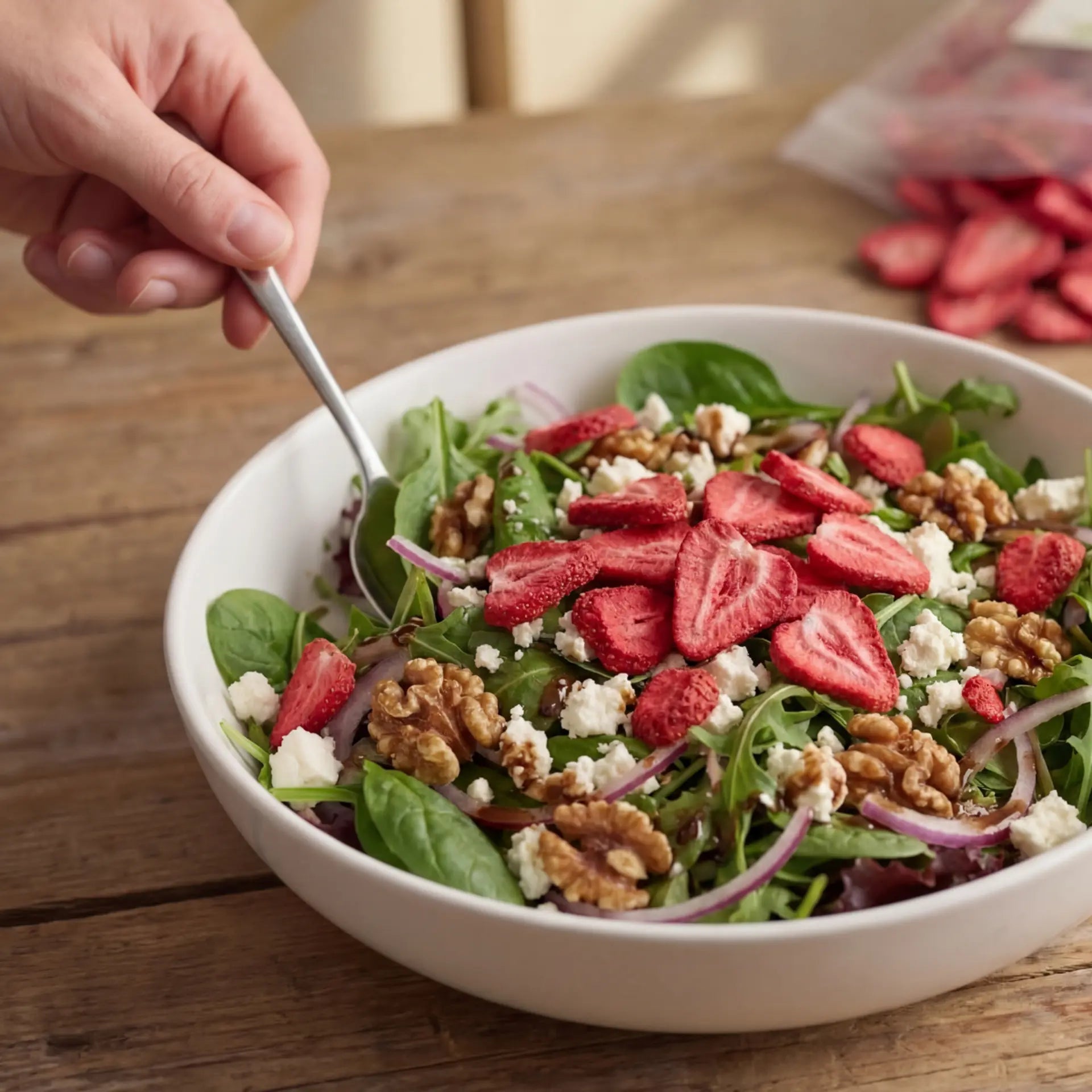 Fresa liofilizada 350g