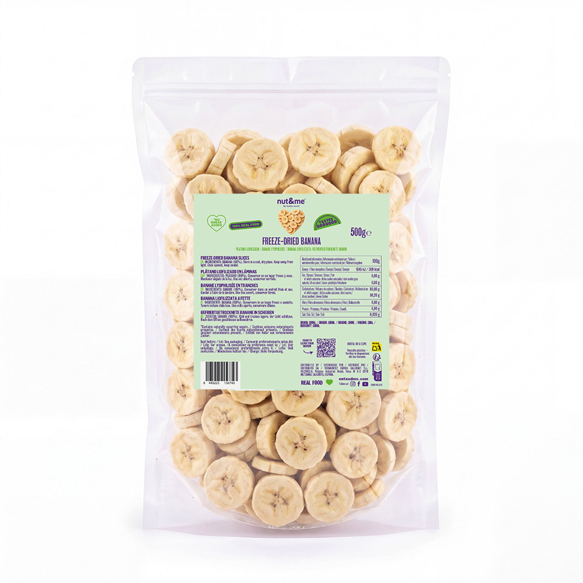 Plátano liofilizado 500g
