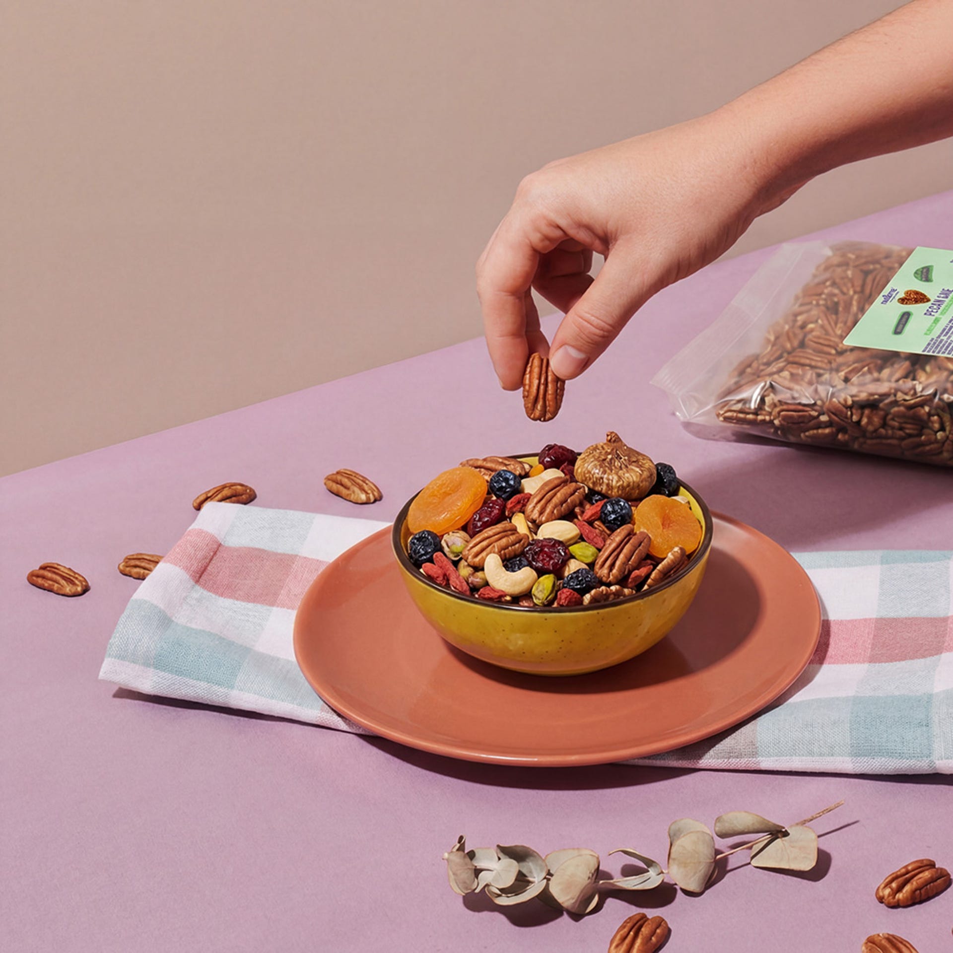 Nueces pecanas 1kg