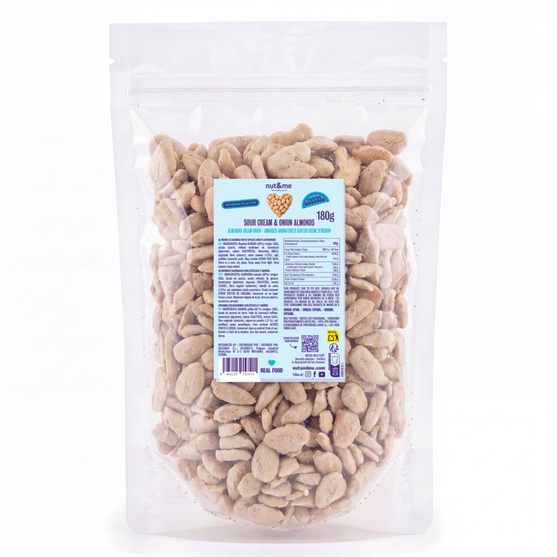 Almendra sabor cream onion 180g
