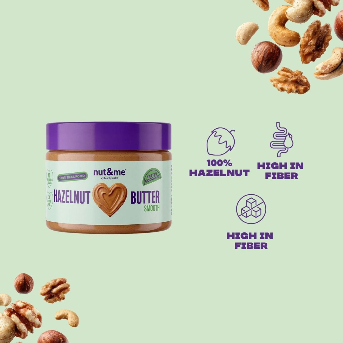 Crema de avellana 100% 300g