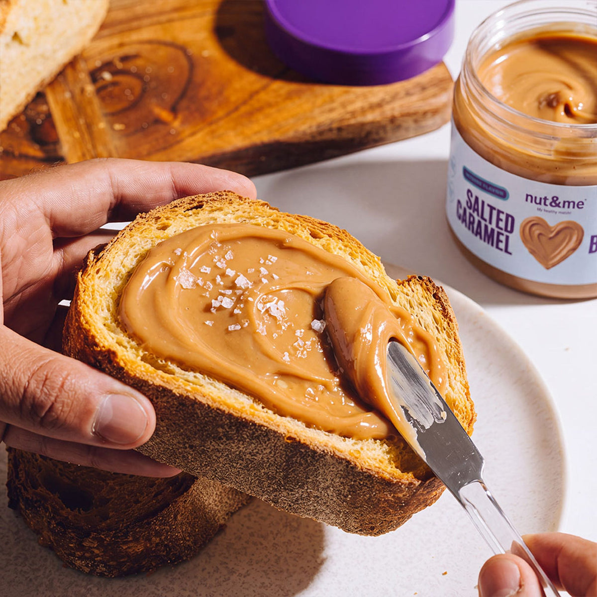 Crema sabor a caramelo salado 250g
