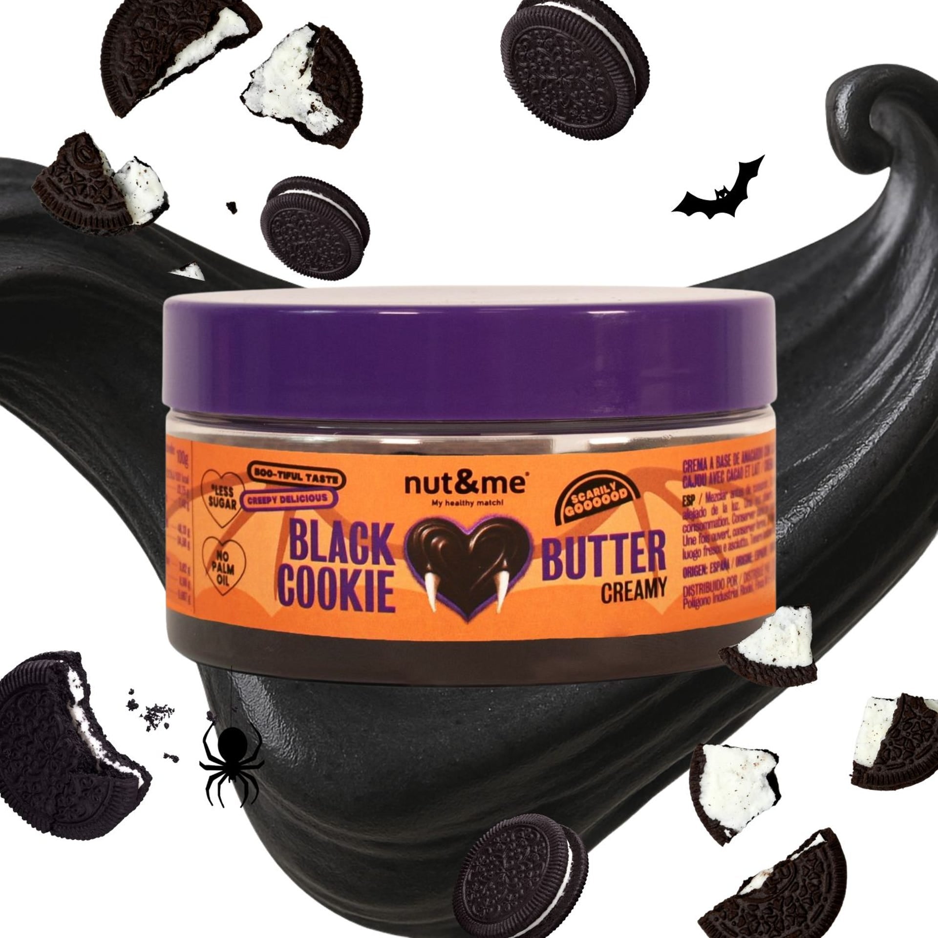 Creamy black cookie butter 150g