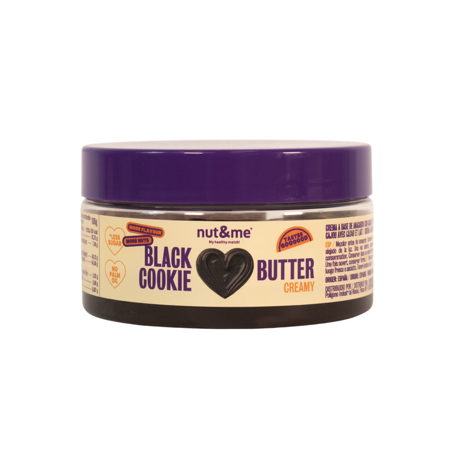 Creamy black cookie butter 150g