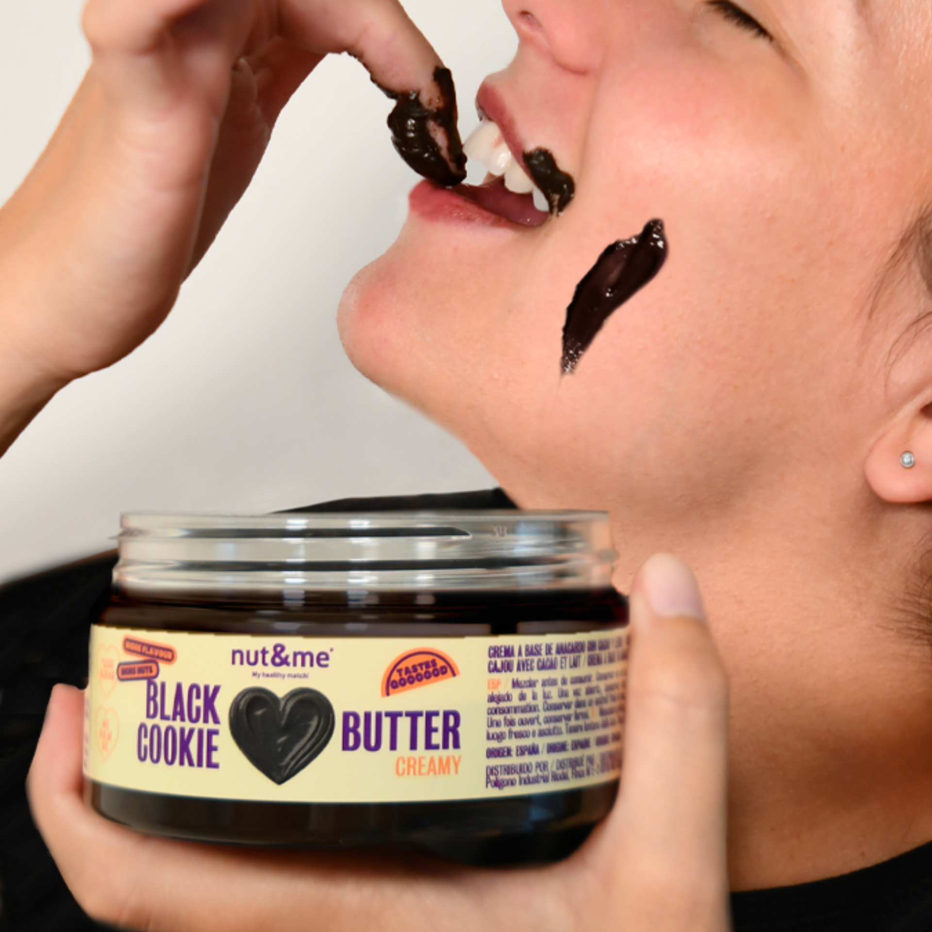 Creamy black cookie butter 150g