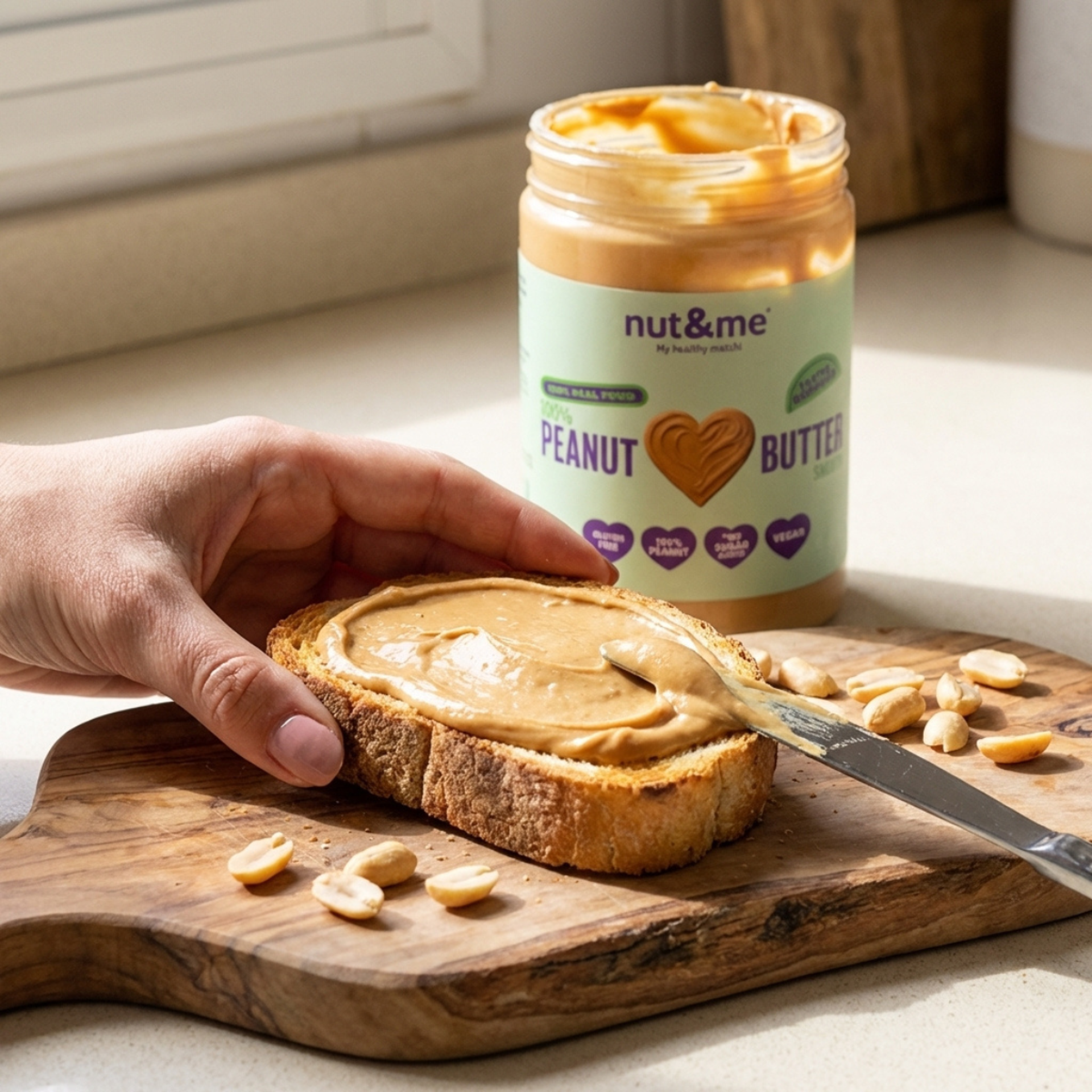 Crema de cacahuete smooth 1kg