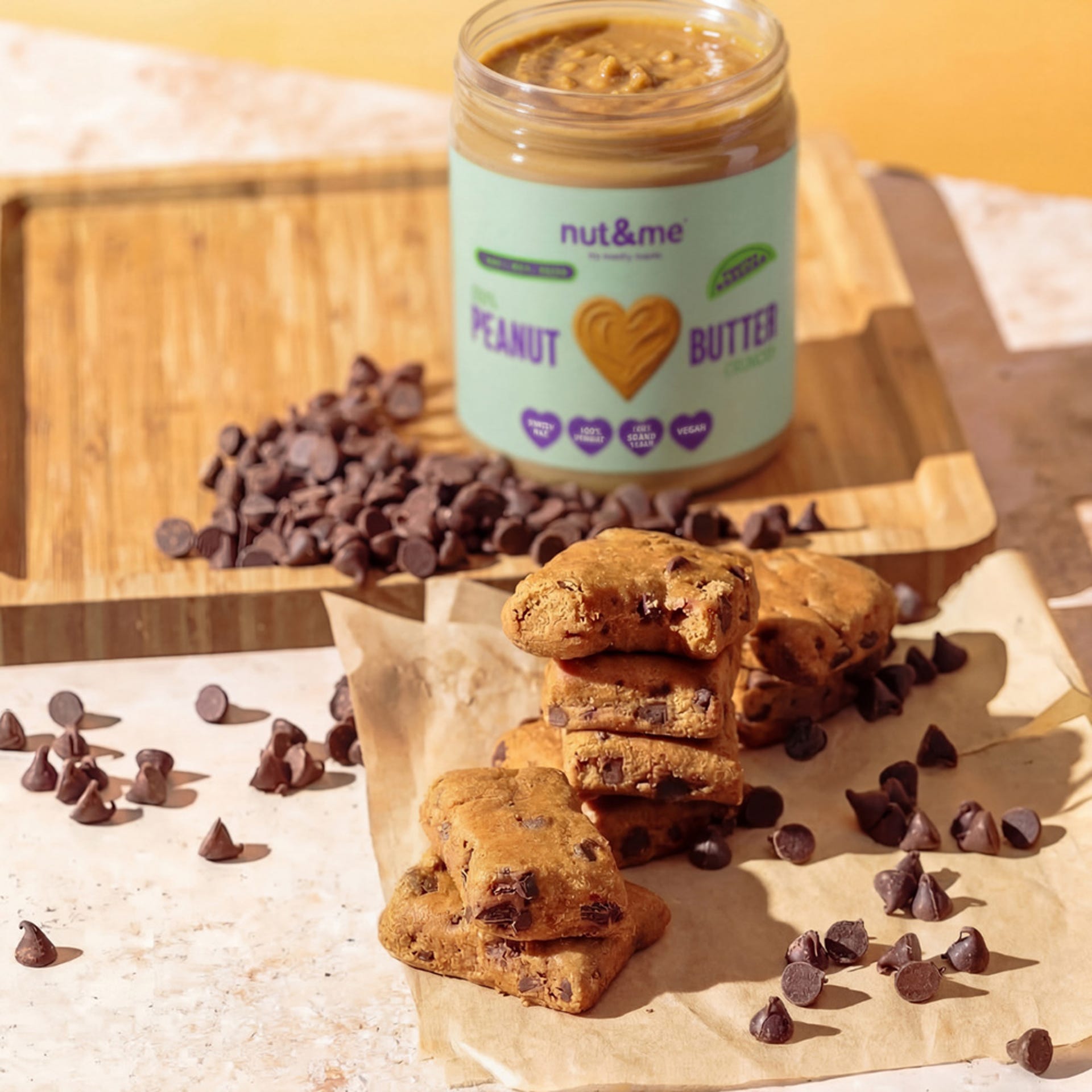Crema de cacahuete crunchy 1kg