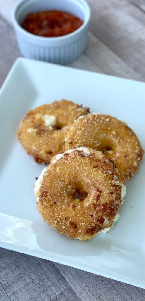 Donuts de mozzarella