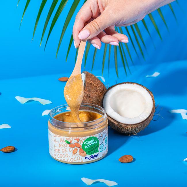 Crema de Almendra y Coco Realfooding nut&me: El Equilibrio Perfecto Entre Disfrutar y Cuidarte